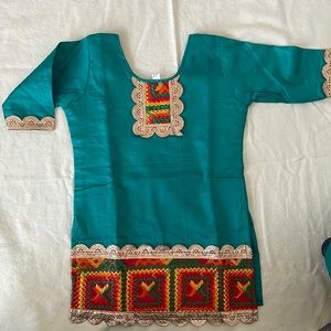 Baby girl salwar kameez with dupatta